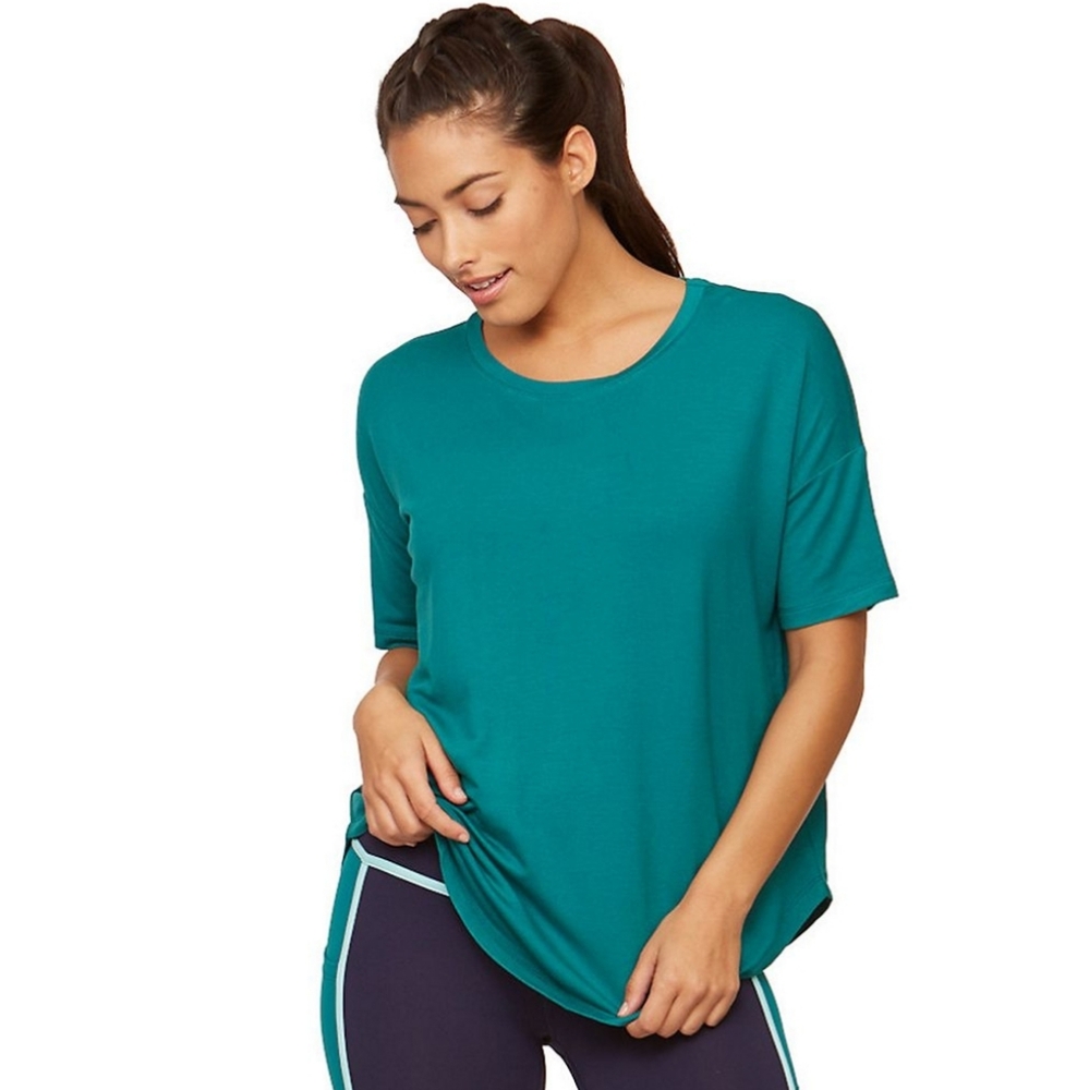 Colosseum Lilian Crewneck Short Sleeve Top New With Tags 🌲